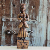 Indian Handcrafted Wooden Home Decor Showpiece 133